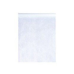 Tischläufer "Vlies", 0.30 x 10 m, weiss
