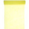 Chemin de table intissé, uni, 0.30 x 10 m, jaune