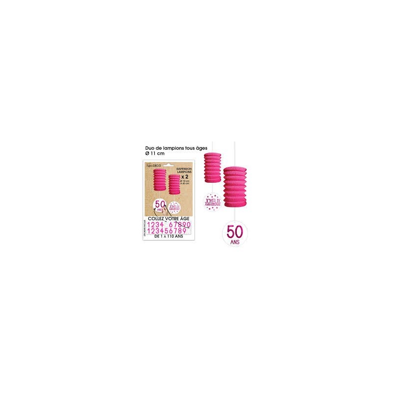 Lampions tous âges, Ø 11cm, fuchsia Lampions tous âges, Ø 11cm, fuchsia