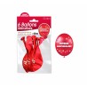 Sachet de  ballons métallisés joyeux anniversaire, rouge Sachet de  ballons métallisés joyeux anniversaire, rouge