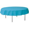 Nappe ronde unie, diamètre 240 cm, turquoise Nappe ronde unie, diamètre 240 cm, turquoise