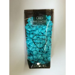Petits cœurs Médicis, turquoise, 250gr