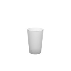 Bicchiere  20 / 28cl, PP, glassato traslucido