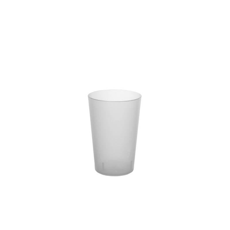 Bicchiere  20 / 28cl, PP, glassato traslucido