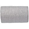 Bolduc pailletté argent, 50m x 10mm
