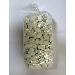 Dragées chocolat 70 % cacao  blanc, 1kg