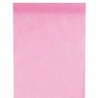 Chemin de table intissé, uni, 0.30 x 10 m, rose Chemin de table intissé, uni, 0.30 x 10 m, rose