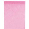 Chemin de table intissé, uni, 0.30 x 10 m, rose