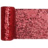 Chemin de table Sequins, 14cm x 3m, rouge Chemin de table Sequins, 14cm x 3m, rouge