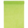Chemin de table intissé, uni, 0.30 x 10 m, vert Chemin de table intissé, uni, 0.30 x 10 m, vert