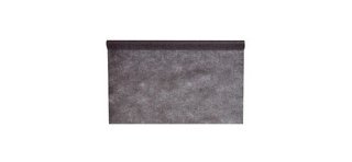 Chemin de table intissé, uni, 0.30 x 10 m, noir