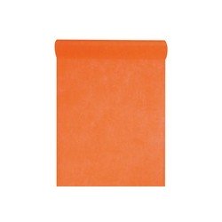 Tischläufer "Vlies", 0.30 x 10 m, orange