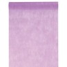 Chemin de table intissé, uni, 0.30 x 10 m, parme Chemin de table intissé, uni, 0.30 x 10 m, parme