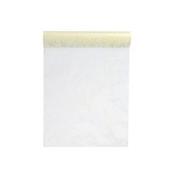 Tischläufer "Vlies", 0.30 x 10 m, cream