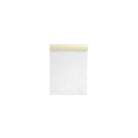 Tischläufer "Vlies", 0.30 x 10 m, cream