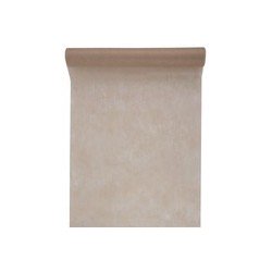 Chemin de table intissé, uni, 0,30 x 10 m, taupe