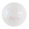 10 palline glitter Ø 3-4-6 cm, bianche