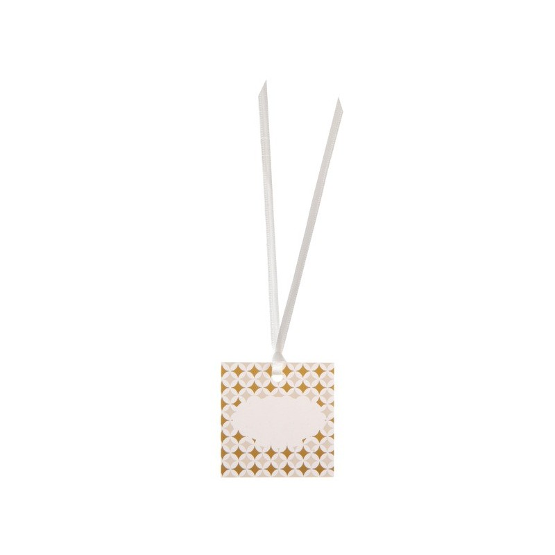 12 segnaposto, piastrella di cemento, oro. 12 segnaposto, piastrella di cemento, oro.