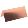 Marque place, carton, 3 x 7 cm, sachet de 10 pièces, rose gold Marque place, carton, 3 x 7 cm, sachet de 10 pièces, rose gold