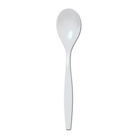 Cuillère à dessert, thé, café en SAN, longueur 150mm, blanche