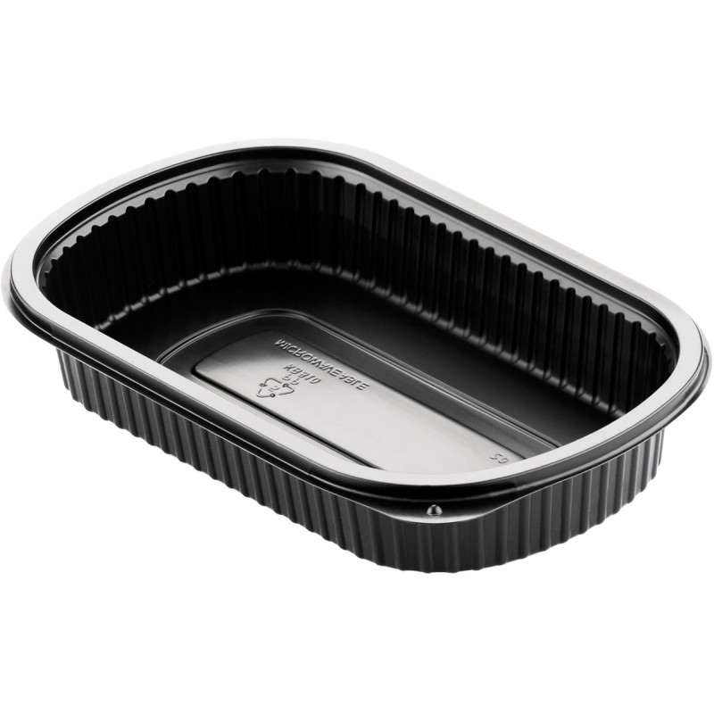 50 Coffrets repas 240 x 150 x 40 mm Noir 1-Comp 50 Coffrets repas 240 x 150 x 40 mm Noir 1-Comp