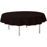 1 Nappe ronde, noire unie Ø 2.40m