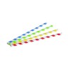 250 cannucce di carta, assortite, Ø 6 x 200mm 250 cannucce di carta, assortite, Ø 6 x 200mm