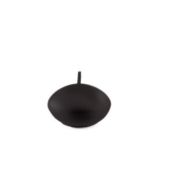 6 Bougies flottante noir,  Ø 4,7cm