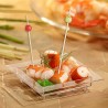 100 bastoncini da aperitivo Papstar Square, bambù, 12 cm, 100 bastoncini da aperitivo Papstar Square, bambù, 12 cm,