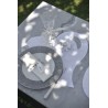 Set de table cœur blanc, sachet de 50 pces, 38 x 38 cm Set de table cœur blanc, sachet de 50 pces, 38 x 38 cm