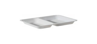 50 Barquettes à menus en CPET, avec couvercles, 226 x 177 x 30 mm