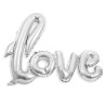 1 Ballon "Love" argent métallique 1m x 67,6cm 1 Ballon "Love" argent métallique 1m x 67,6cm