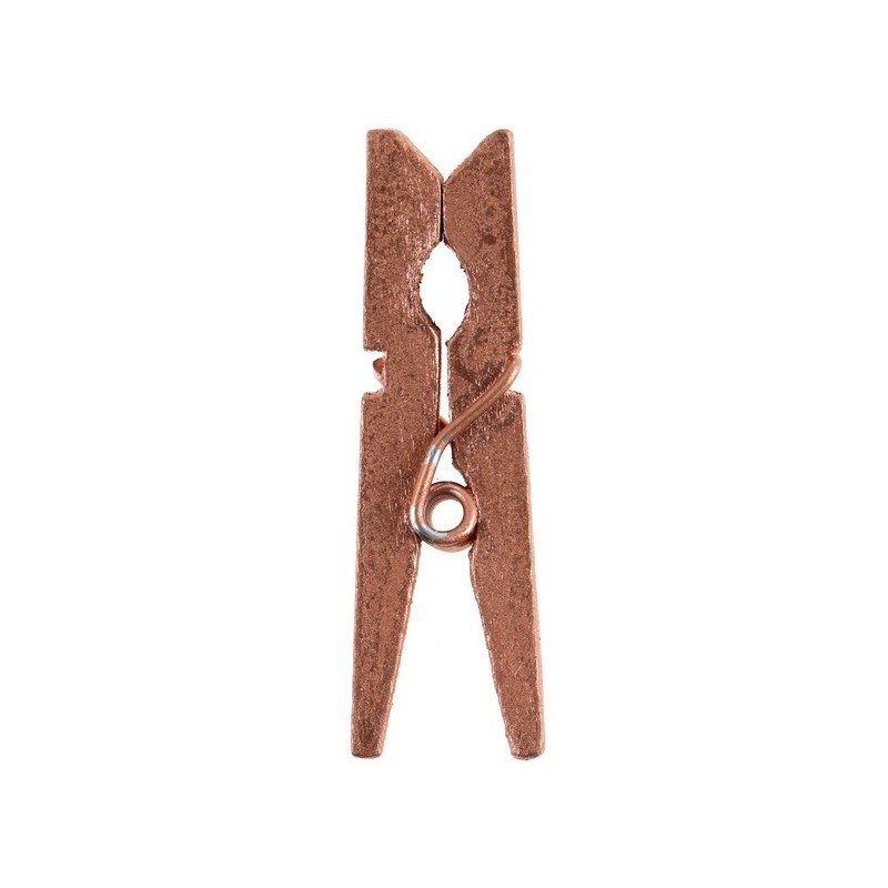 12 pinces bois or, dimensions 3.5 cm 12 pinces bois or, dimensions 3.5 cm