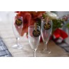 12 roségoldene Holzzangen, Maße 3,5 cm 12 roségoldene Holzzangen, Maße 3,5 cm