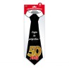 Cravate humour " Enfin la perfection! 50 ans", noir Cravate humour " Enfin la perfection! 50 ans", noir