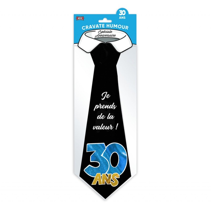 Cravatta "60 ans" nera Cravatta "60 ans" nera