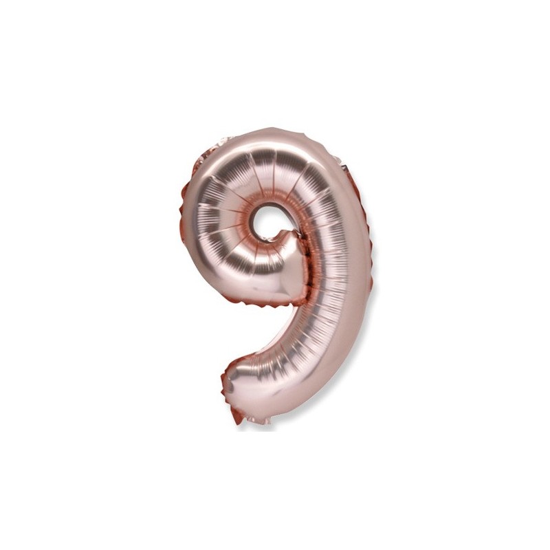 Palloncino metallico numero 9