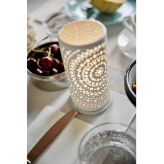 1 candelabro in metallo Billy, bianco