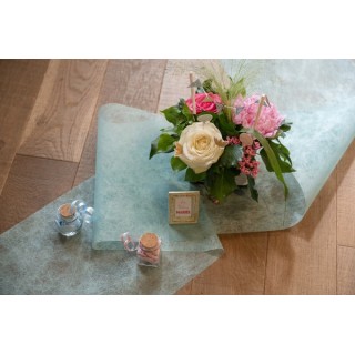 Tischläufer, "Fanon", mint, 30 cm x 5 meter 