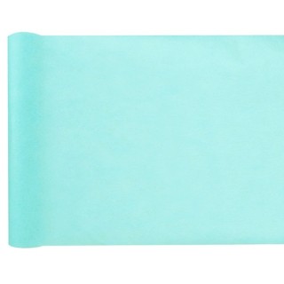 Chemin de table intissé, uni, 0.30 x 10 m, mint