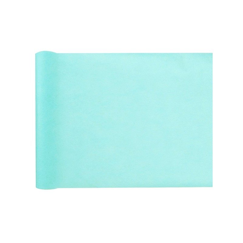 Tischläufer "Vlies", 0.30 x 10 m, mint