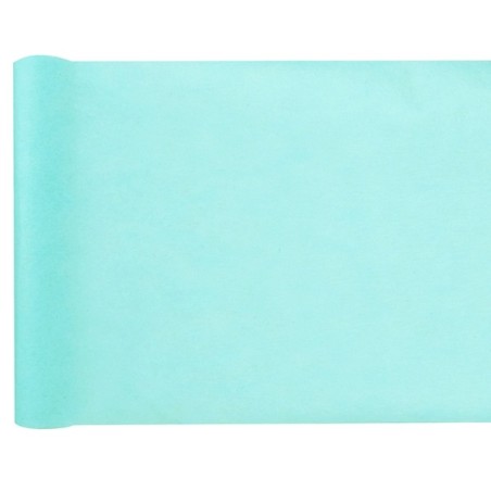 Chemin de table intissé, uni, 0.30 x 10 m, mint