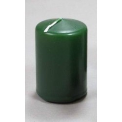 Bougie cylindre 100 x Ø 50 mm 20 h vert