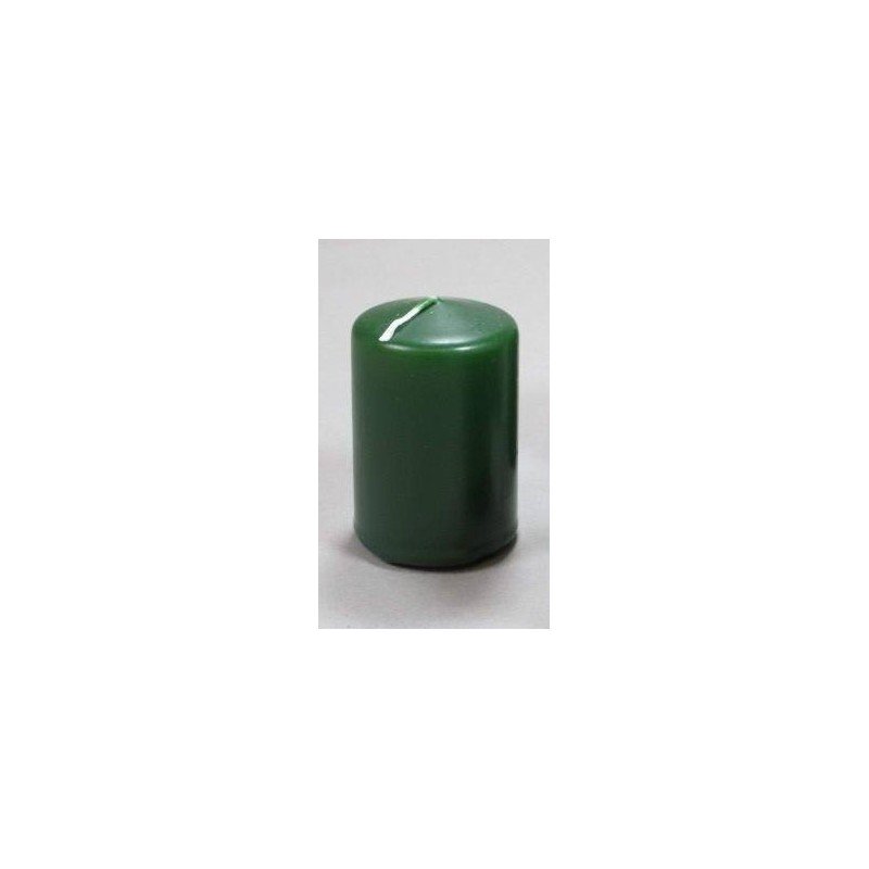 Bougie cylindre 100 x Ø 50 mm 20 h vert