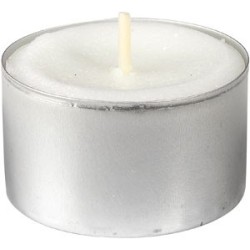 1 Bougie réchaud, 8 h Ø 39 mm  Blanc