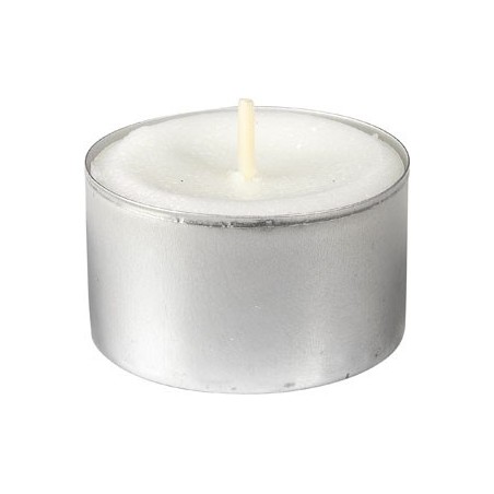 Candela tealight, 8 h Ø 39 mm Bianco,
