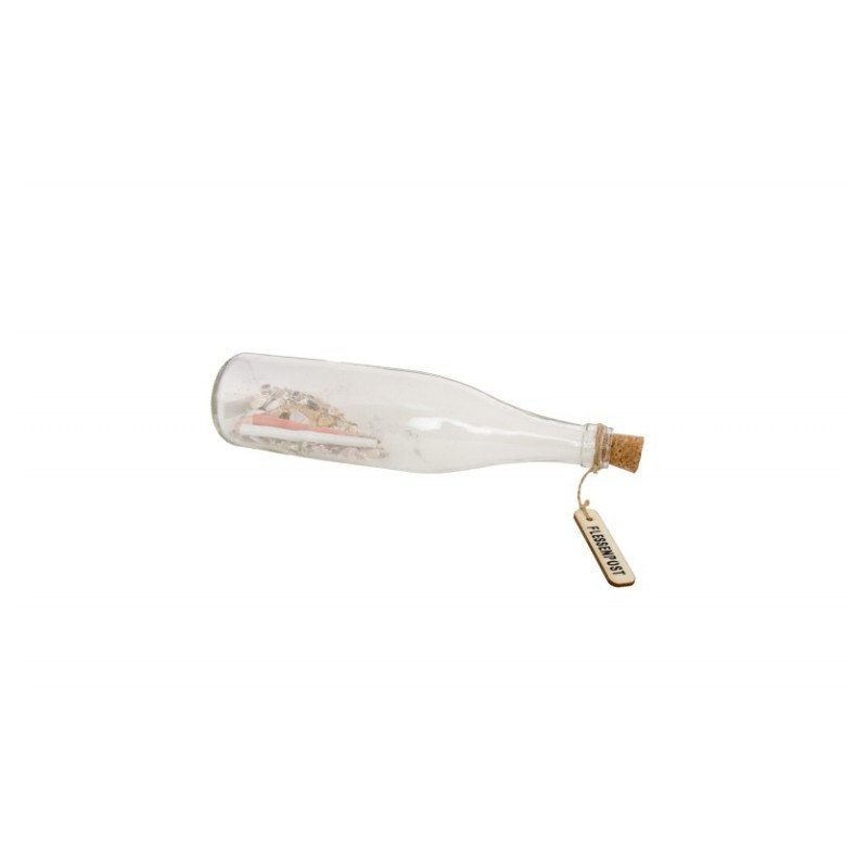 Flasche zum Meer Ø 6cm x 26cm Flasche zum Meer Ø 6cm x 26cm