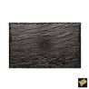 1 piatti Ps nere, modello ardesia, 300x158mm 1 piatti Ps nere, modello ardesia, 300x158mm