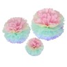 3 fleurs de décoration, pastel 20 cm 30 cm 40 cm 3 fleurs de décoration, pastel 20 cm 30 cm 40 cm