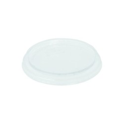 50 Couvercles en PVC pour récipients à sauce, Ø 70,3 mm